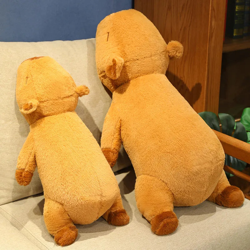 kawaiies-softtoys-plushies-kawaii-plush-Fluffy Sleepy Capybara Plushies Soft toy 