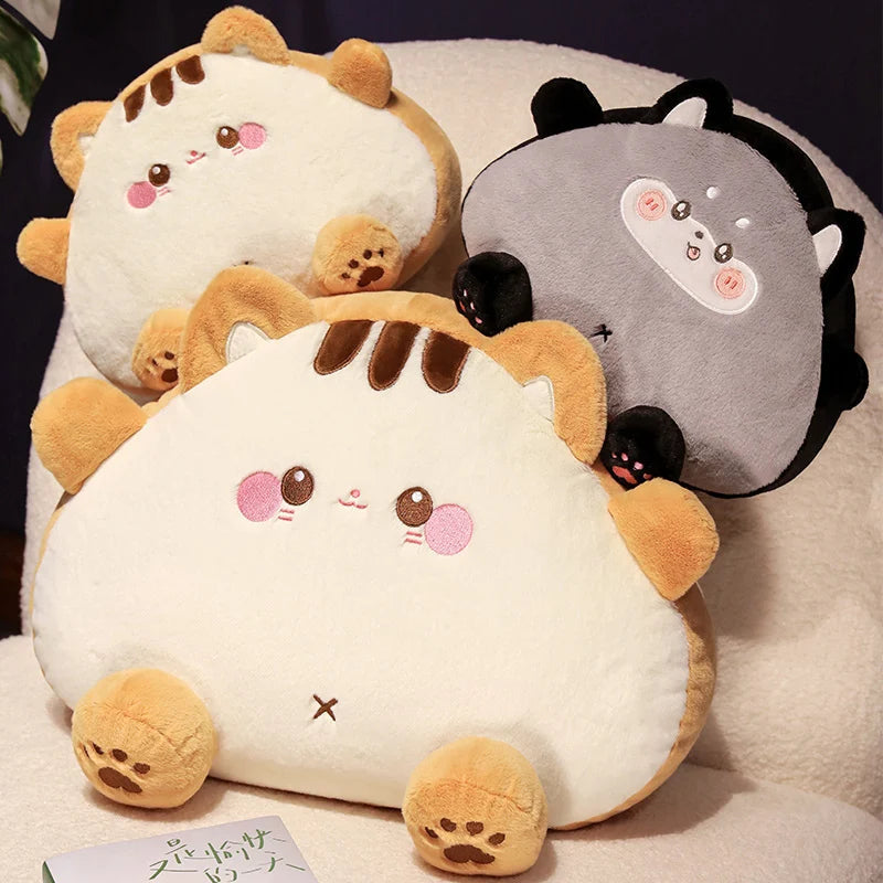 kawaiies-softtoys-plushies-kawaii-plush-Fluffy Toastie Bread Cat Plushies Soft toy 