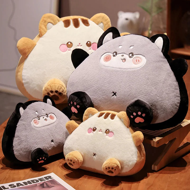 kawaiies-softtoys-plushies-kawaii-plush-Fluffy Toastie Bread Cat Plushies Soft toy 