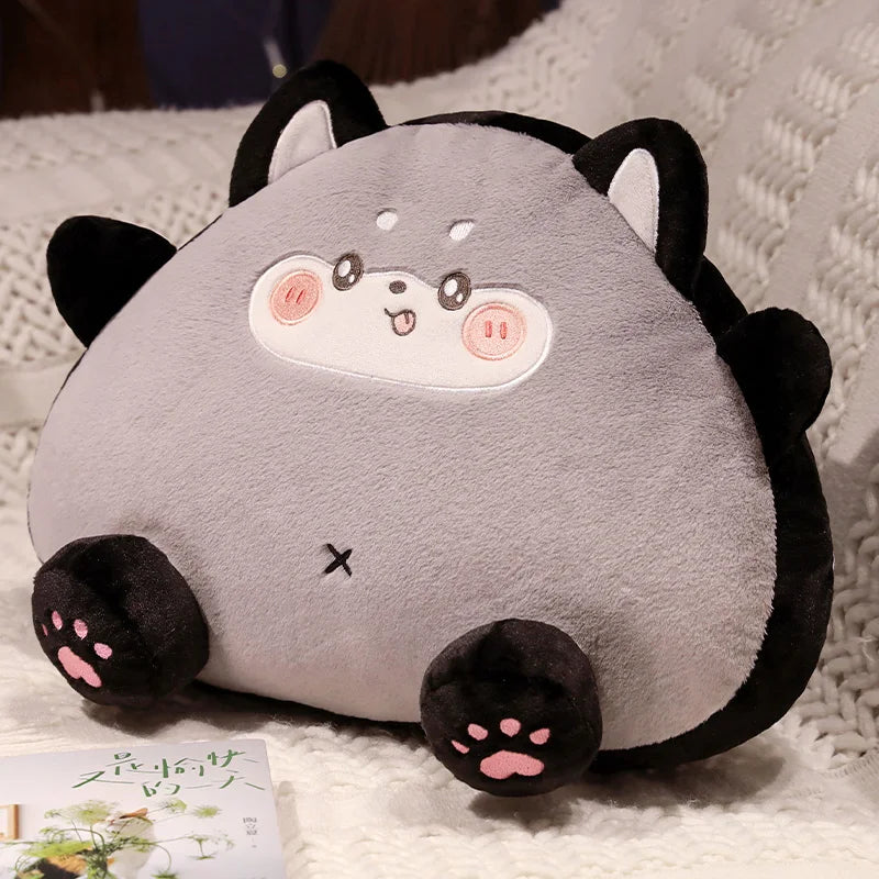 kawaiies-softtoys-plushies-kawaii-plush-Fluffy Toastie Bread Cat Plushies Soft toy Gray 8in / 20cm 