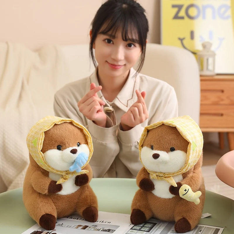 kawaiies-softtoys-plushies-kawaii-plush-Friendly Otter Family Soft toy 