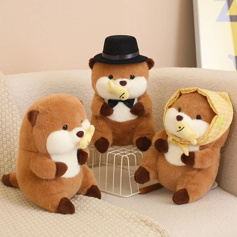 kawaiies-softtoys-plushies-kawaii-plush-Friendly Otter Family Soft toy 