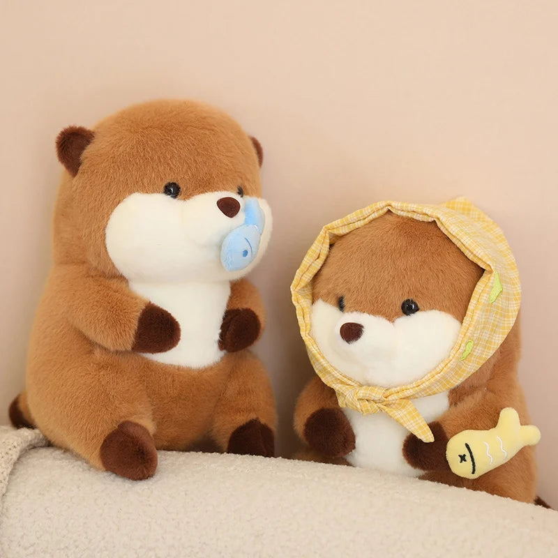 kawaiies-softtoys-plushies-kawaii-plush-Friendly Otter Family Soft toy 