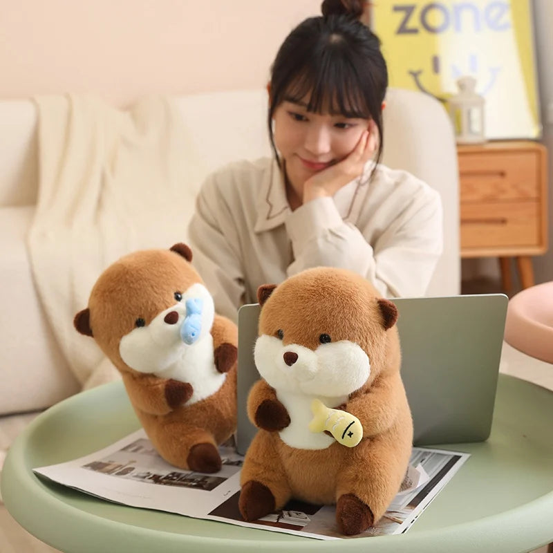 kawaiies-softtoys-plushies-kawaii-plush-Friendly Otter Family Soft toy 