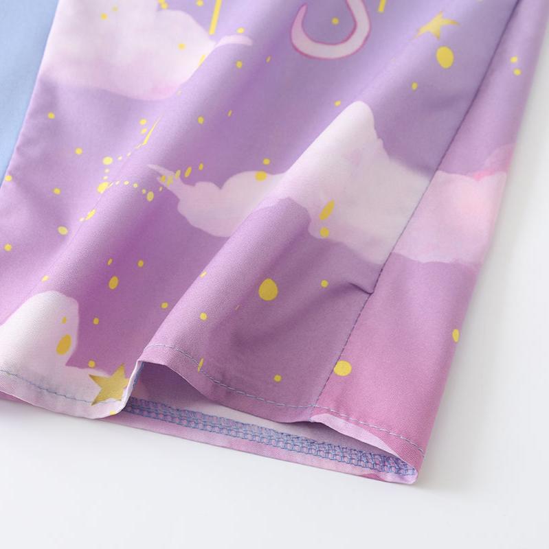 kawaiies-softtoys-plushies-kawaii-plush-Galaxy Purple Blue Pink Clouds Women's Kimono Kimono 