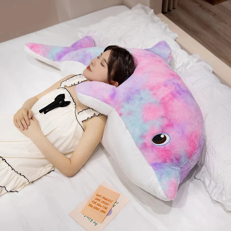 kawaiies-softtoys-plushies-kawaii-plush-Galaxy Rainbow Dolphin Plushies Soft toy 