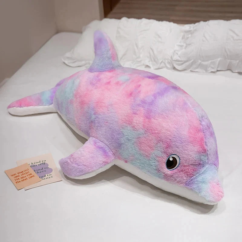 kawaiies-softtoys-plushies-kawaii-plush-Galaxy Rainbow Dolphin Plushies Soft toy 