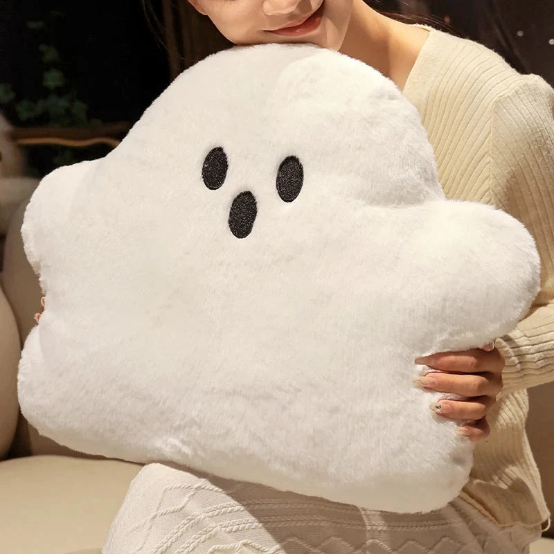 kawaiies-softtoys-plushies-kawaii-plush-Ghost White Cloud Plush Pillow Soft toy 