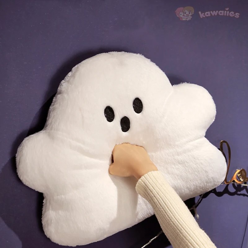 kawaiies-softtoys-plushies-kawaii-plush-Ghost White Cloud Plush Pillow Soft toy 