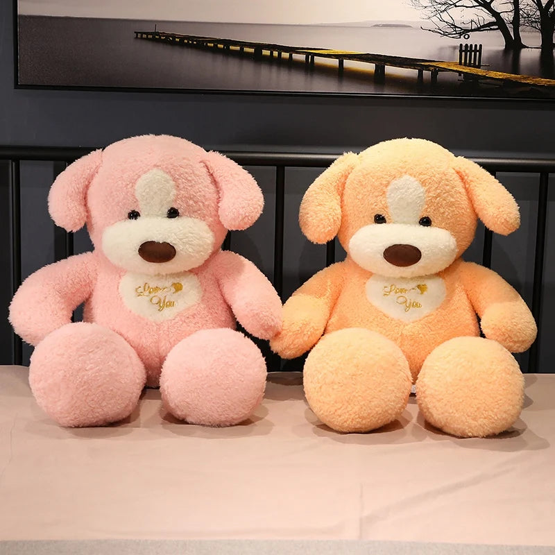 kawaiies-softtoys-plushies-kawaii-plush-Giant 35in Fluffy Dog Teddy Bear Soft Toy Soft toy 