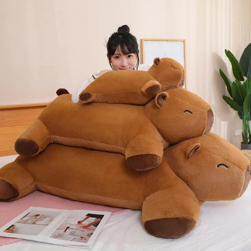 kawaiies-softtoys-plushies-kawaii-plush-Giant Capybara Snuggle Buddy Plushies Soft toy 23in / 60cm 