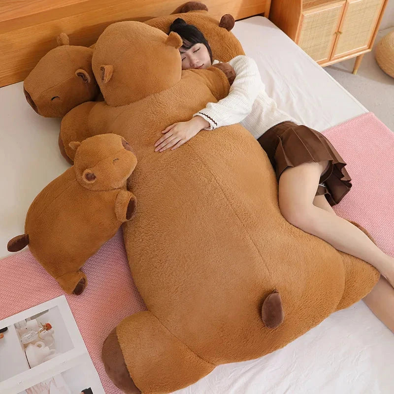 kawaiies-softtoys-plushies-kawaii-plush-Giant Capybara Snuggle Buddy Plushies Soft toy 