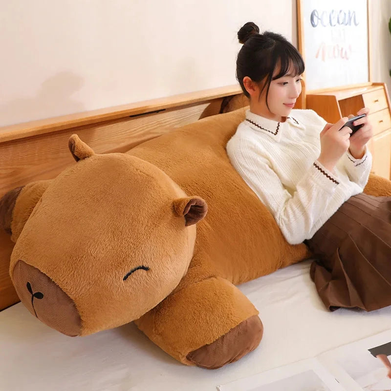 kawaiies-softtoys-plushies-kawaii-plush-Giant Capybara Snuggle Buddy Plushies Soft toy 