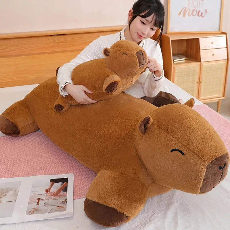 kawaiies-softtoys-plushies-kawaii-plush-Giant Capybara Snuggle Buddy Plushies Soft toy 