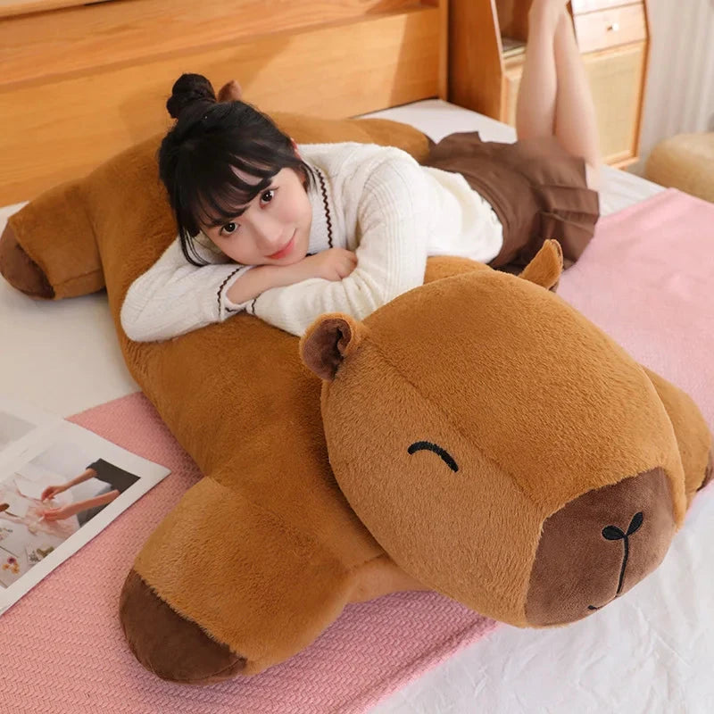 kawaiies-softtoys-plushies-kawaii-plush-Giant Capybara Snuggle Buddy Plushies Soft toy 