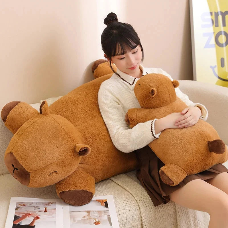 kawaiies-softtoys-plushies-kawaii-plush-Giant Capybara Snuggle Buddy Plushies Soft toy 