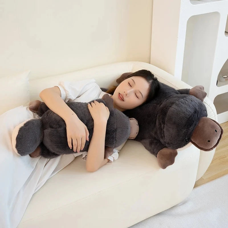 kawaiies-softtoys-plushies-kawaii-plush-Giant Fluffy Platypus Plushie Soft toy 