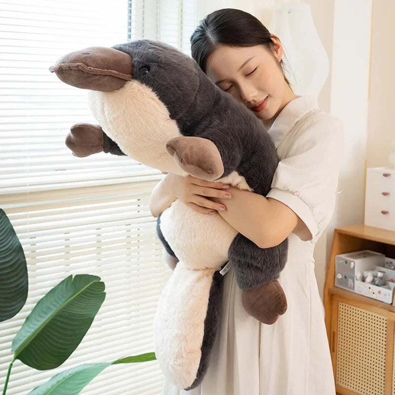 kawaiies-softtoys-plushies-kawaii-plush-Giant Fluffy Platypus Plushie Soft toy 