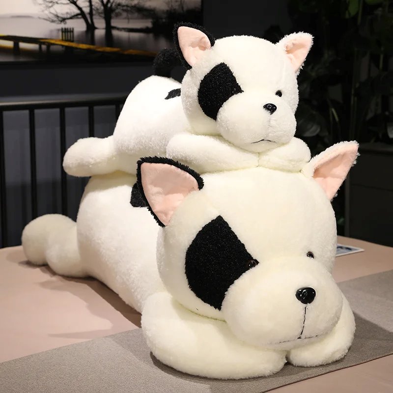 kawaiies-softtoys-plushies-kawaii-plush-Giant Fluffy Spotty White Black Dog Plushie Soft toy 