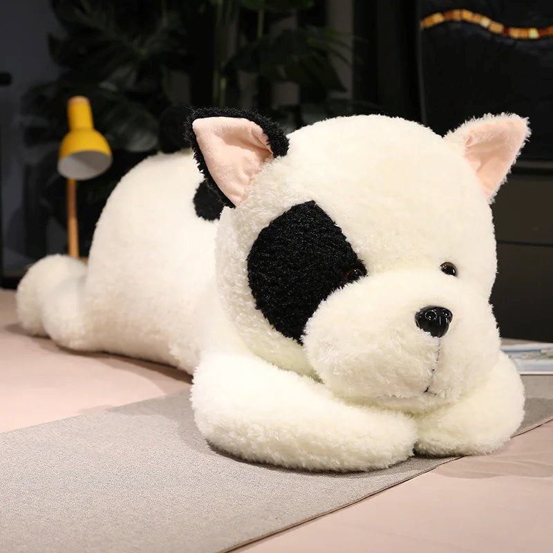 kawaiies-softtoys-plushies-kawaii-plush-Giant Fluffy Spotty White Black Dog Plushie Soft toy 