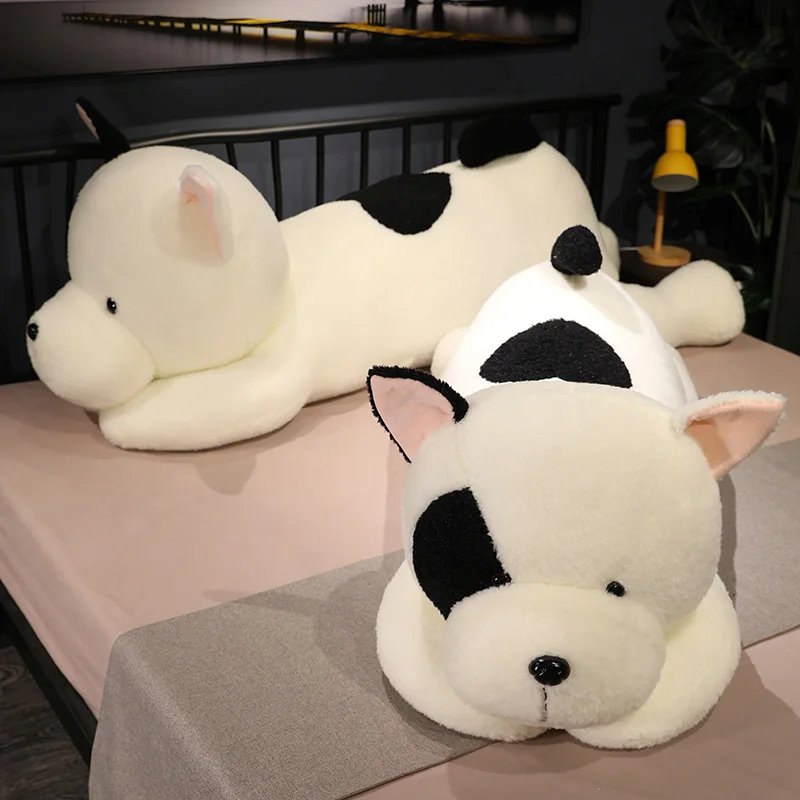 kawaiies-softtoys-plushies-kawaii-plush-Giant Fluffy Spotty White Black Dog Plushie Soft toy 