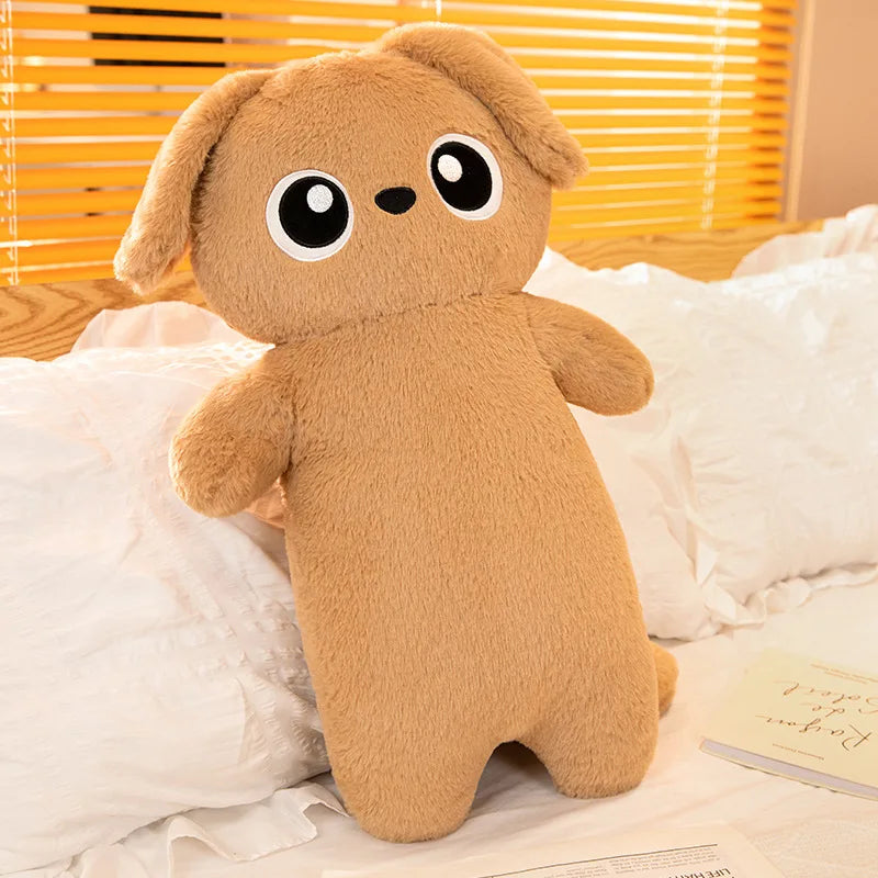 kawaiies-softtoys-plushies-kawaii-plush-Giant Kawaii Ginger Black Gray Doll-Shape Dog Plushies Soft toy Brown 25in / 65cm 