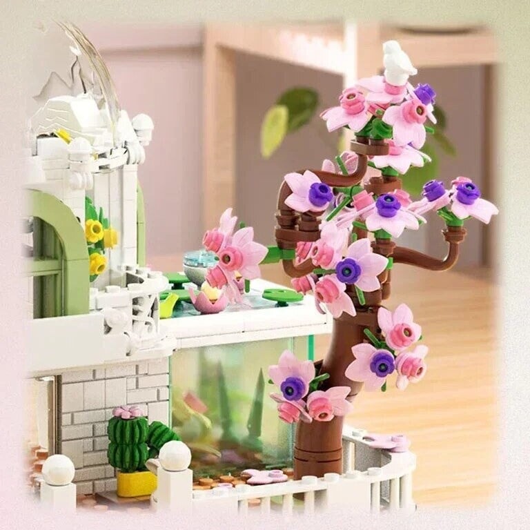 kawaiies-softtoys-plushies-kawaii-plush-Green House Glowing Petals Building Sets Build it 