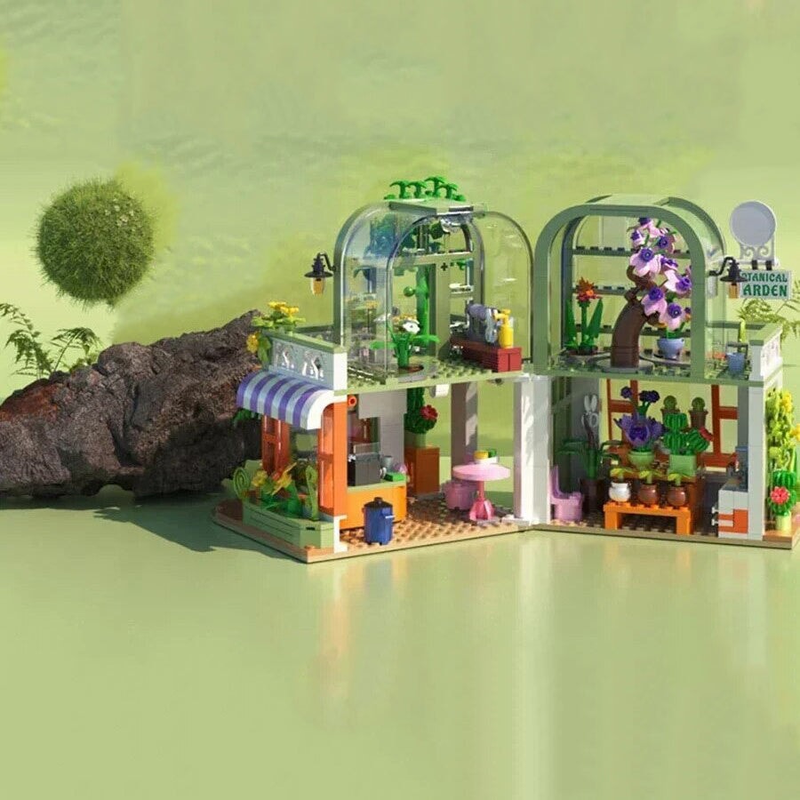 kawaiies-softtoys-plushies-kawaii-plush-Green House Glowing Petals Building Sets Build it 