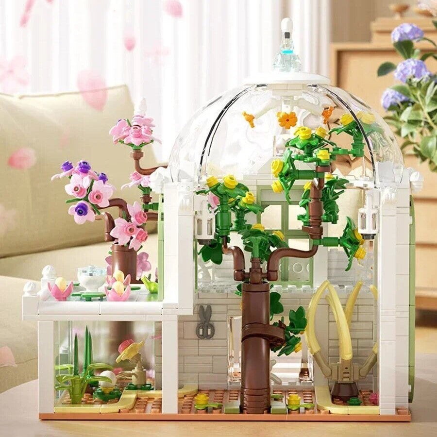 kawaiies-softtoys-plushies-kawaii-plush-Green House Glowing Petals Building Sets Build it 