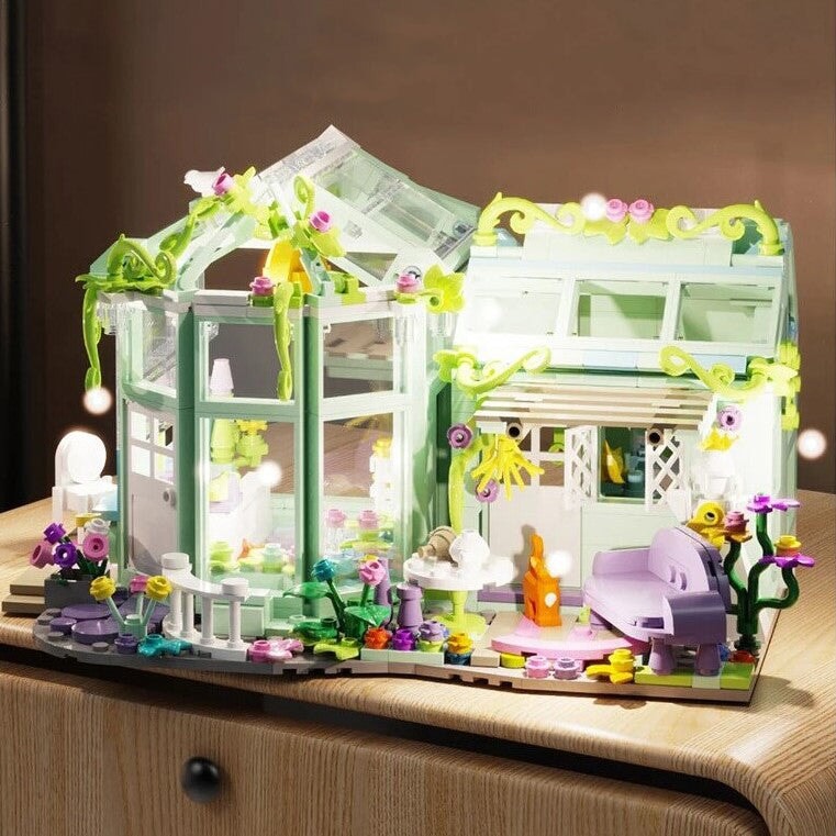 kawaiies-softtoys-plushies-kawaii-plush-Green House Glowing Petals Building Sets Build it 