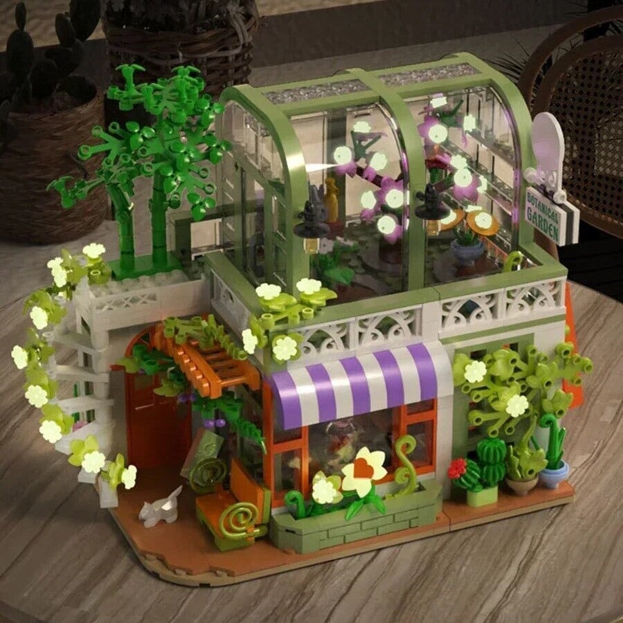 kawaiies-softtoys-plushies-kawaii-plush-Green House Glowing Petals Building Sets Build it 