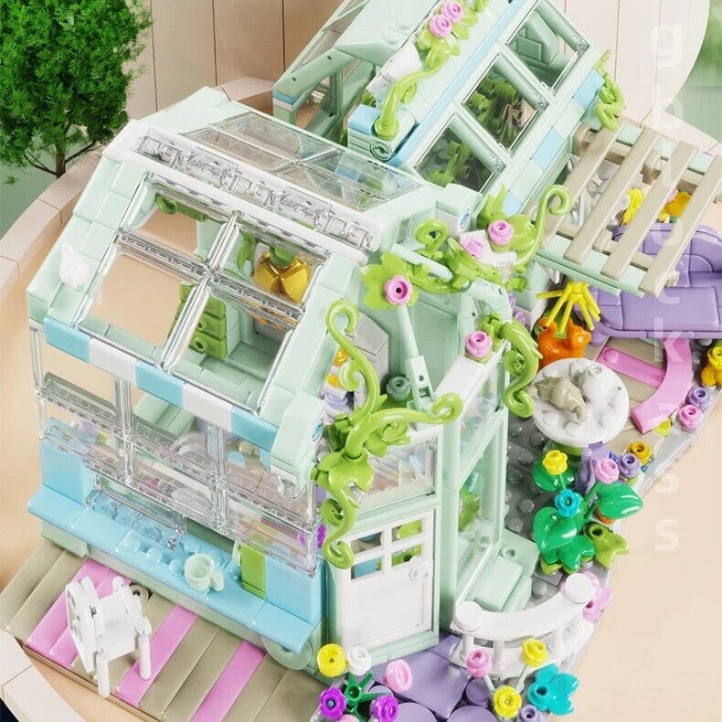 kawaiies-softtoys-plushies-kawaii-plush-Green House Glowing Petals Building Sets Build it 