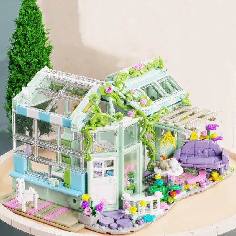 kawaiies-softtoys-plushies-kawaii-plush-Green House Glowing Petals Building Sets Build it 