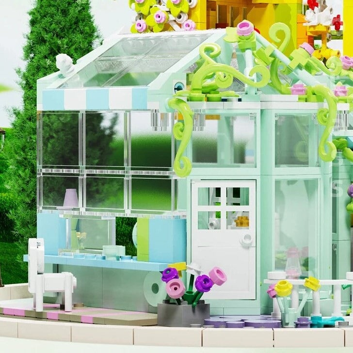 kawaiies-softtoys-plushies-kawaii-plush-Green House Glowing Petals Building Sets Build it 