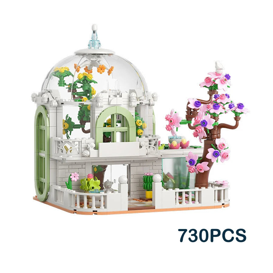 kawaiies-softtoys-plushies-kawaii-plush-Green House Glowing Petals Building Sets Build it 