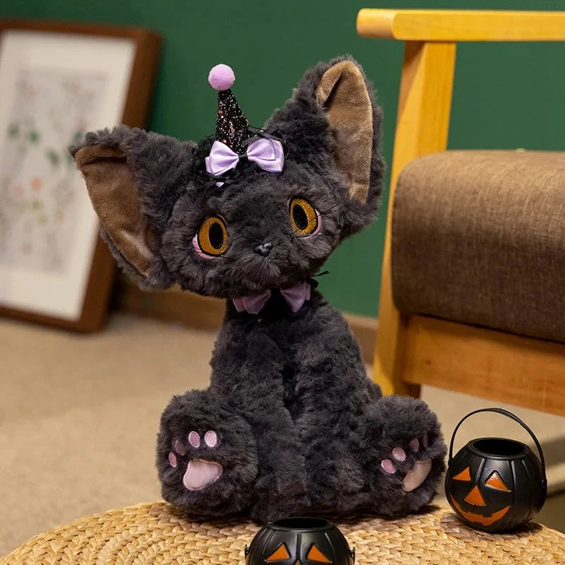 kawaiies-softtoys-plushies-kawaii-plush-Halloween Black Witch Cat Plushies Soft toy 