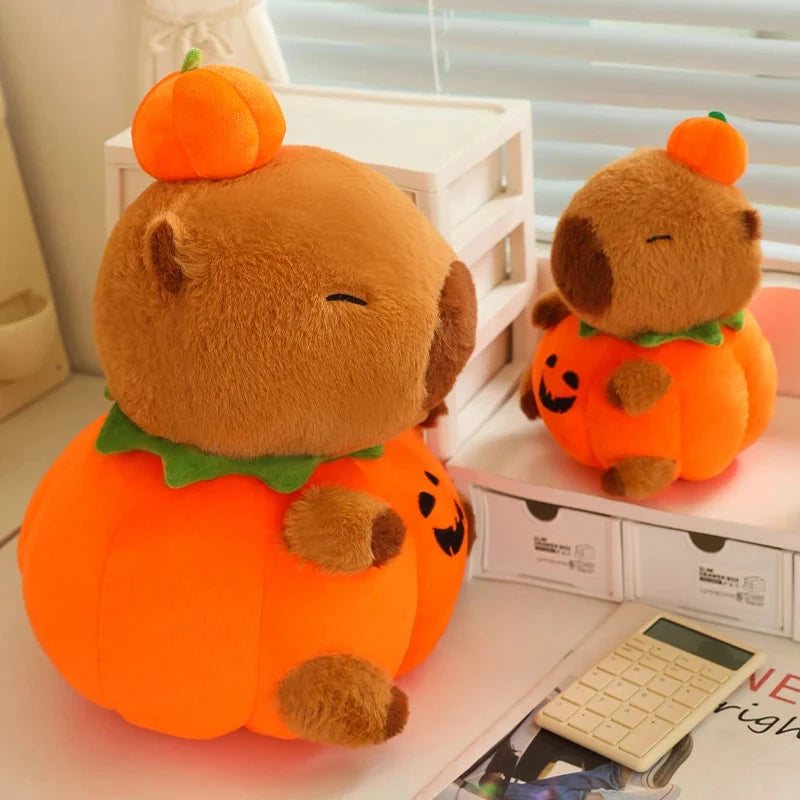 kawaiies-softtoys-plushies-kawaii-plush-Halloween Pumpkin Party Capybara Plush Soft toy 