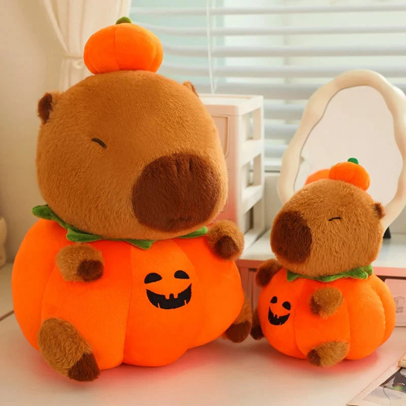 kawaiies-softtoys-plushies-kawaii-plush-Halloween Pumpkin Party Capybara Plush Soft toy 