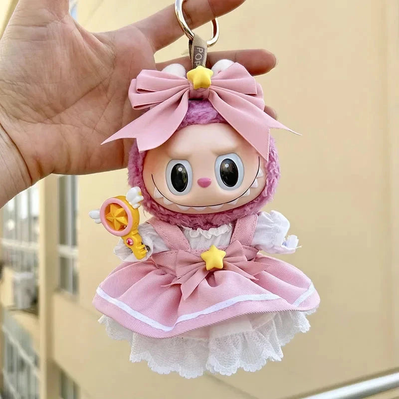 kawaiies-softtoys-plushies-kawaii-plush-Handmade Labubu Sailor Moon Outfit with Accessories Accessories 