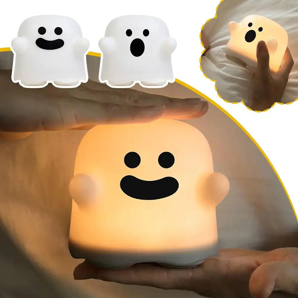 kawaiies-softtoys-plushies-kawaii-plush-Happy Ghost LED Night Light Home Decor 