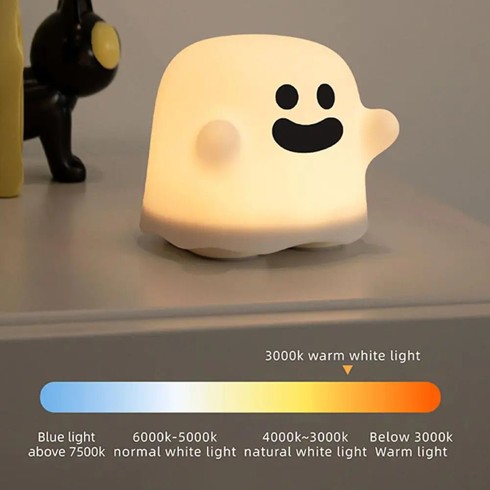 kawaiies-softtoys-plushies-kawaii-plush-Happy Ghost LED Night Light Home Decor 