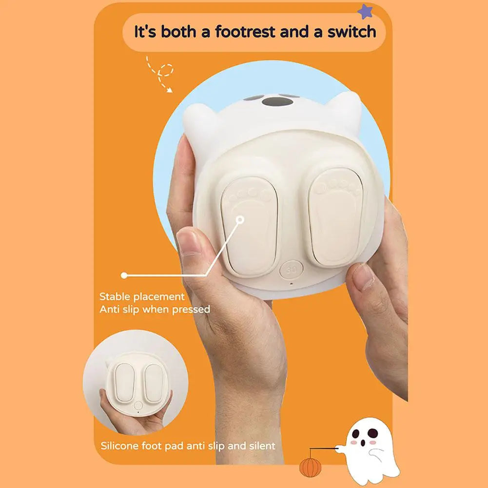 kawaiies-softtoys-plushies-kawaii-plush-Happy Ghost LED Night Light Home Decor 