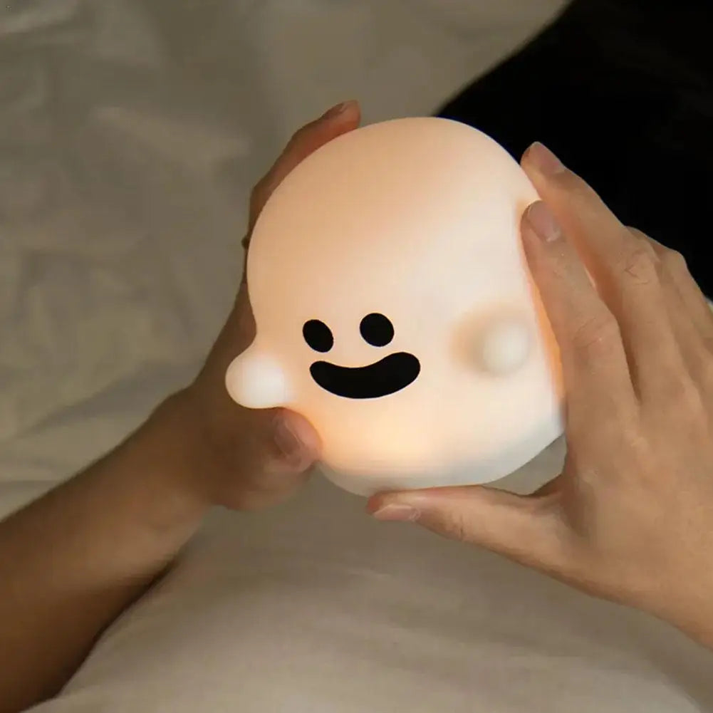 kawaiies-softtoys-plushies-kawaii-plush-Happy Ghost LED Night Light Home Decor 