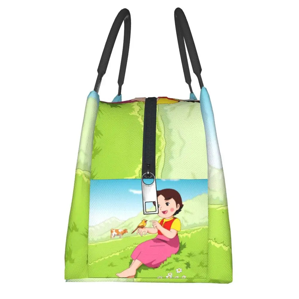 kawaiies-softtoys-plushies-kawaii-plush-Heidi The Girl From The Alps Insulated Lunch Bags Bag 