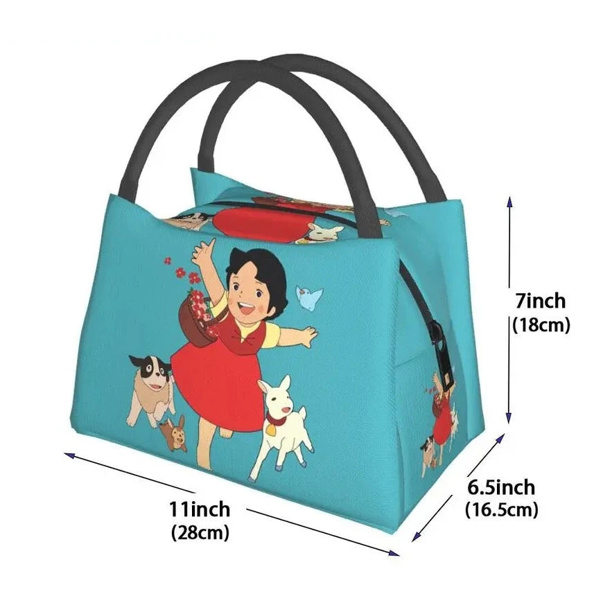 kawaiies-softtoys-plushies-kawaii-plush-Heidi The Girl From The Alps Insulated Lunch Bags Bag 