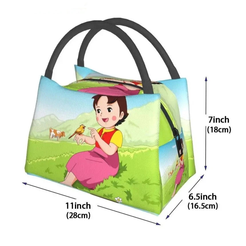 kawaiies-softtoys-plushies-kawaii-plush-Heidi The Girl From The Alps Insulated Lunch Bags Bag 