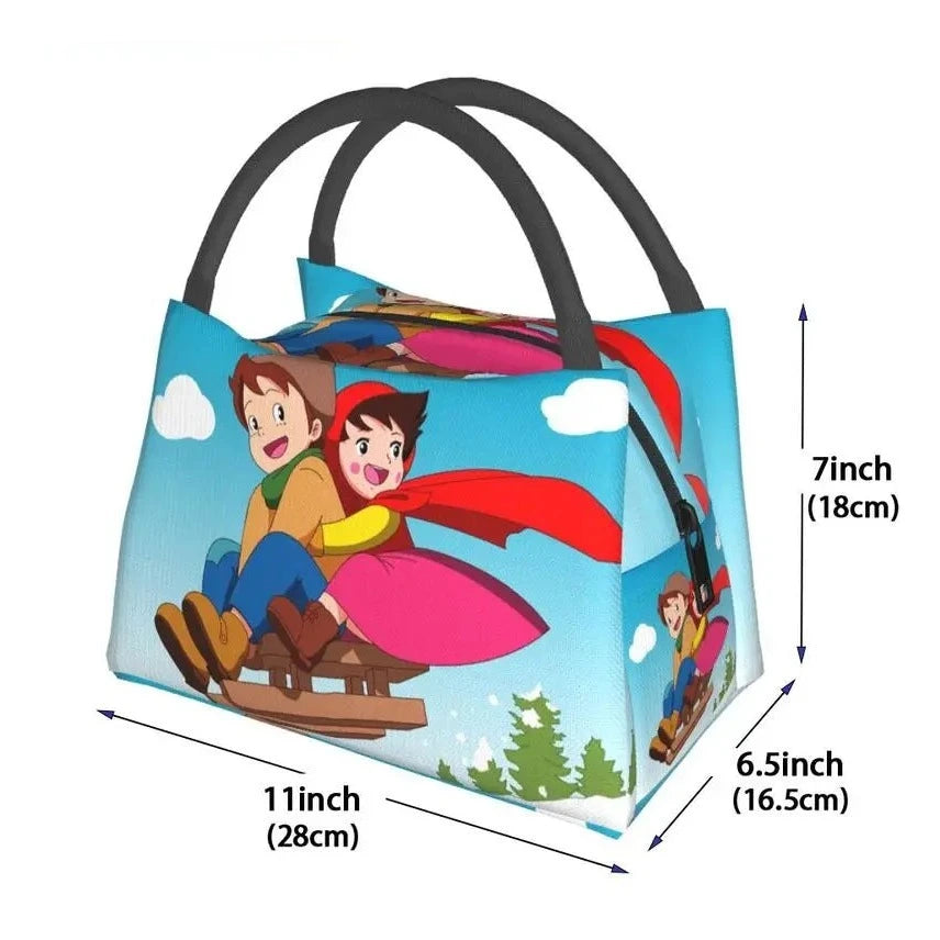 kawaiies-softtoys-plushies-kawaii-plush-Heidi The Girl From The Alps Snow Cream Insulated Lunch Bags Bag 