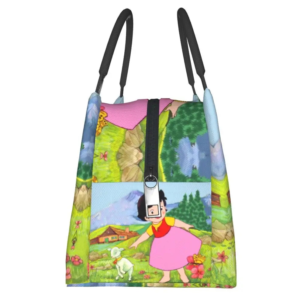 kawaiies-softtoys-plushies-kawaii-plush-Heidi The Girl From The Alps Snow Cream Insulated Lunch Bags Bag 