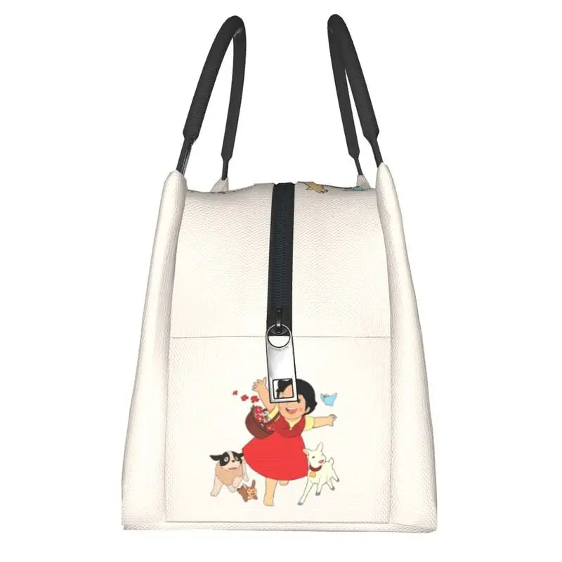 kawaiies-softtoys-plushies-kawaii-plush-Heidi The Girl From The Alps Snow Cream Insulated Lunch Bags Bag 