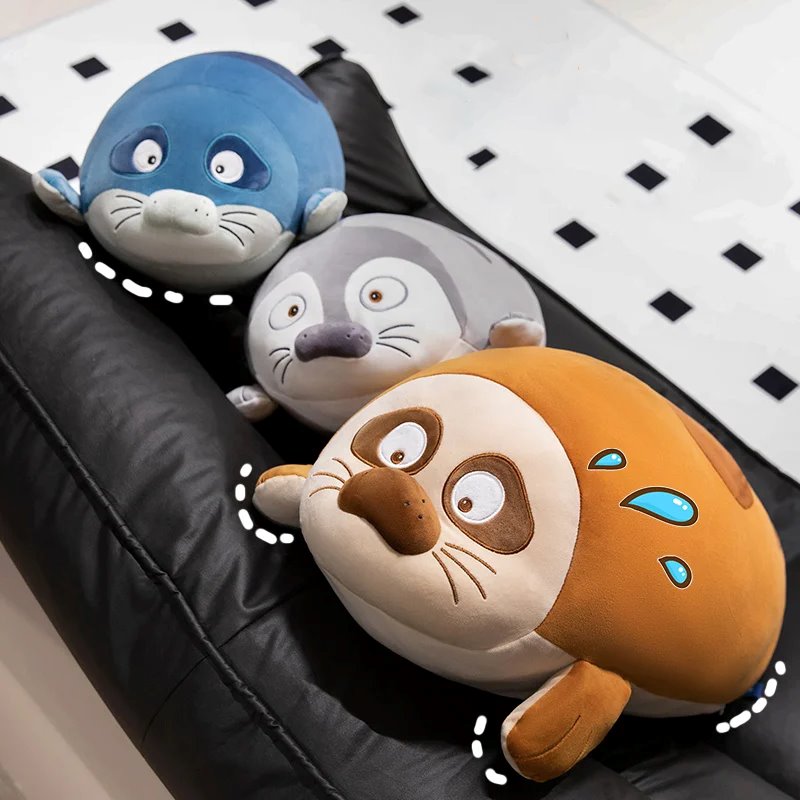 kawaiies-softtoys-plushies-kawaii-plush-Huge Sleeping Buddies Seal Plushies Soft toy 